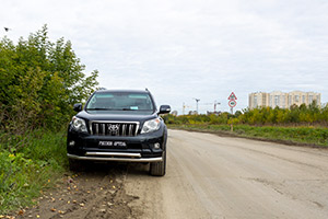 картинка Расширители колесных арок (4 шт.) Toyota LC Prado 150 2009—2013
