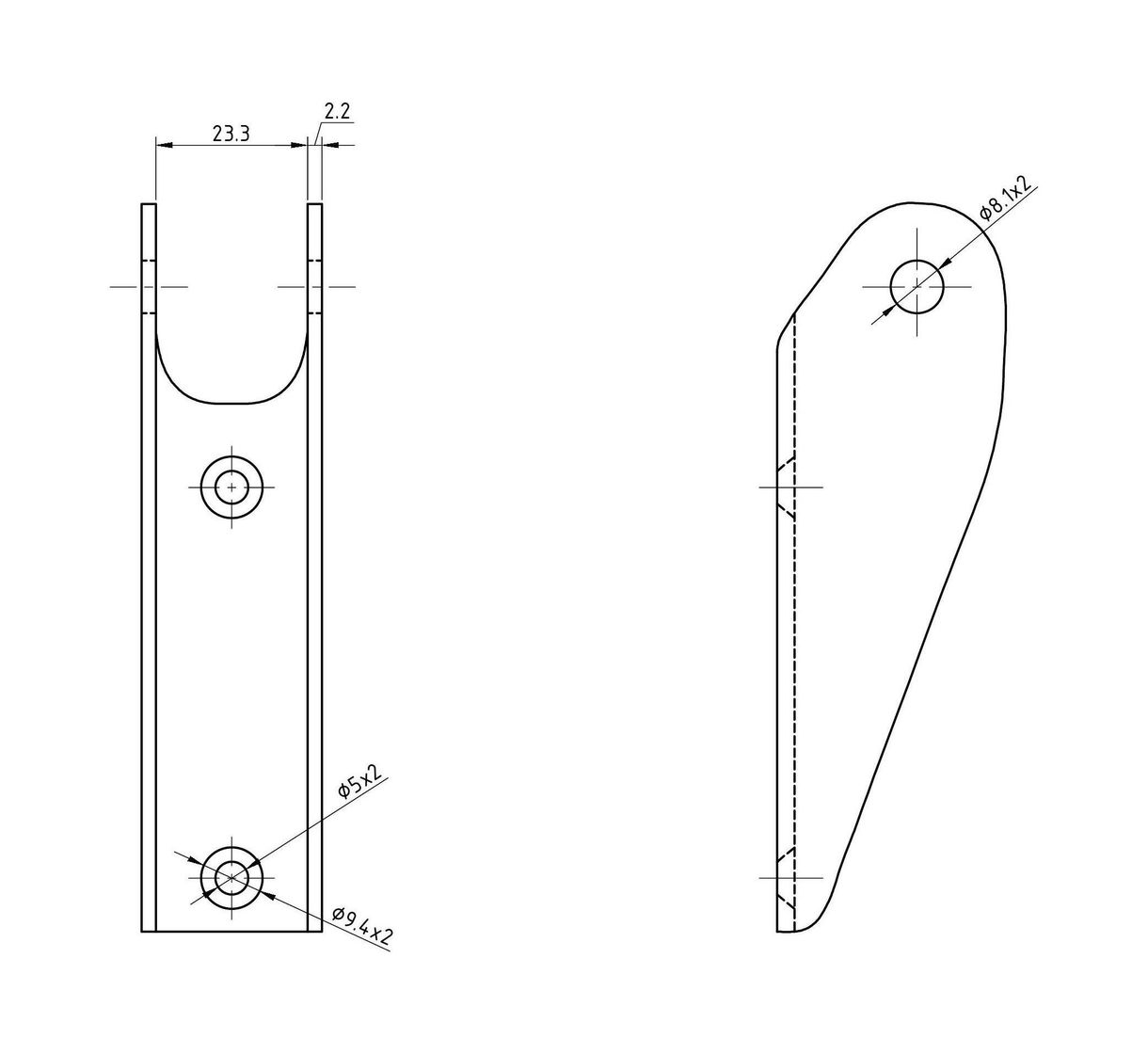 картинка Кронштейн крепления трапа