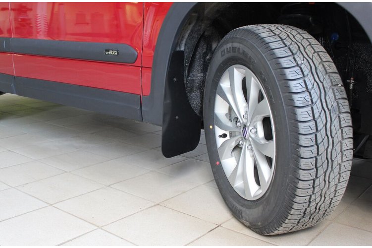 картинка Брызговики (ПНД - полиэтилен) компл. - 4 шт.  Suzuki Grand Vitara 2008—2012