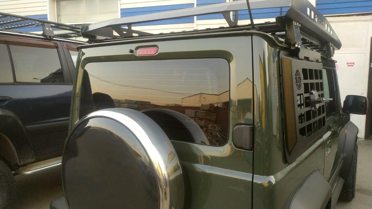 Багажник аэродинамический алюминиевый - Suzuki Jimny