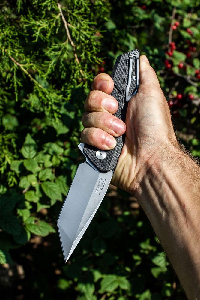 картинка Нож Ruike P138-B черный