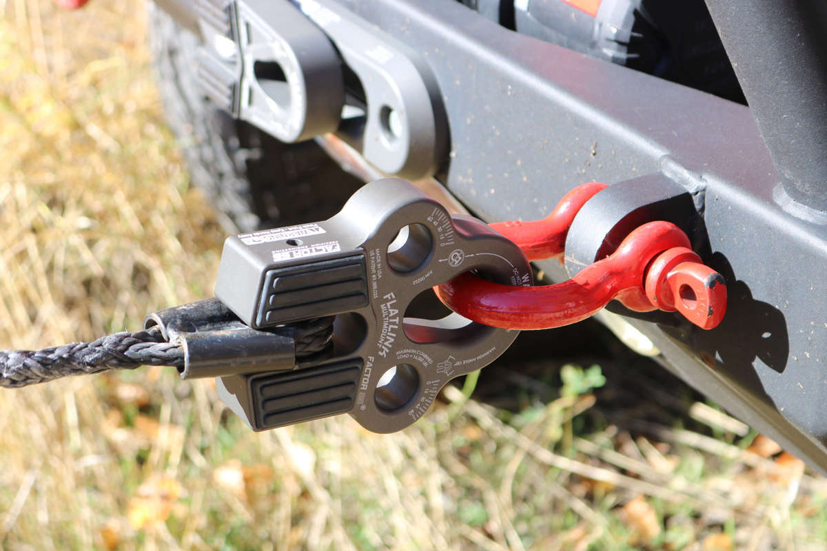 Шакл многофункциональный Factor 55 FlatLink MULTI-MOUNT красный