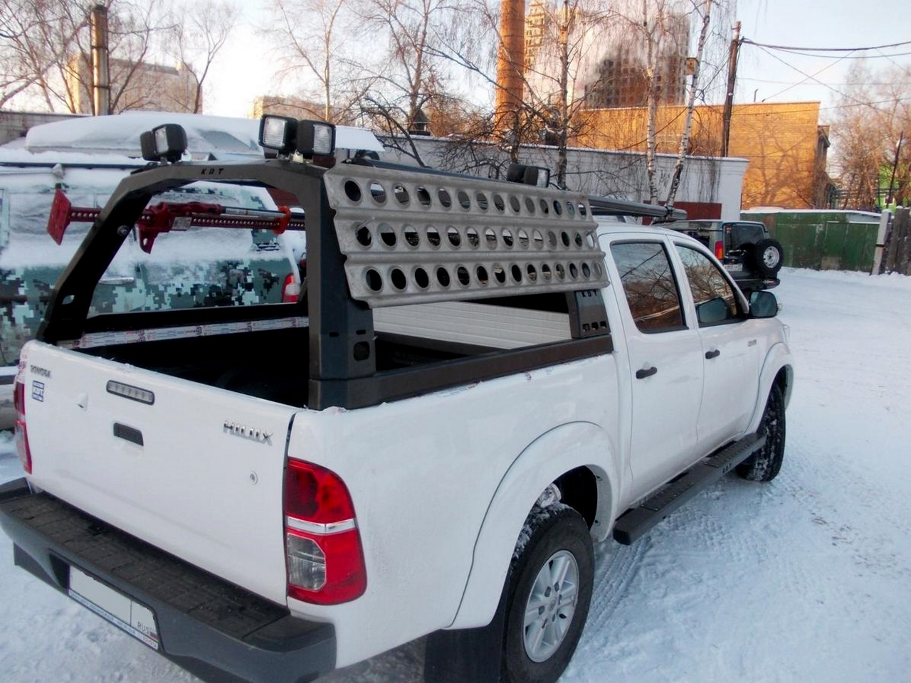 картинка Каркас грузовой Toyota HILUX до и после 2015 многофункциональный комплектация 1