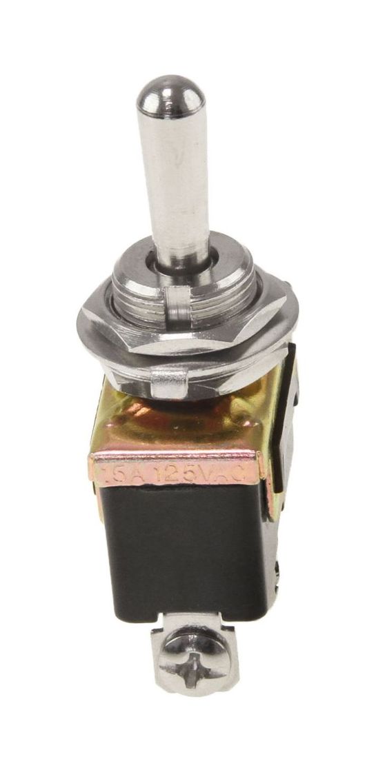 картинка Тумблер трехпозиционный (ON)-OFF-(ON) 12 В/15А 3P