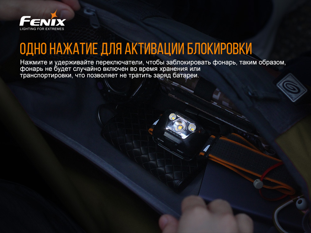 картинка Налобный фонарь Fenix HL18RW черный