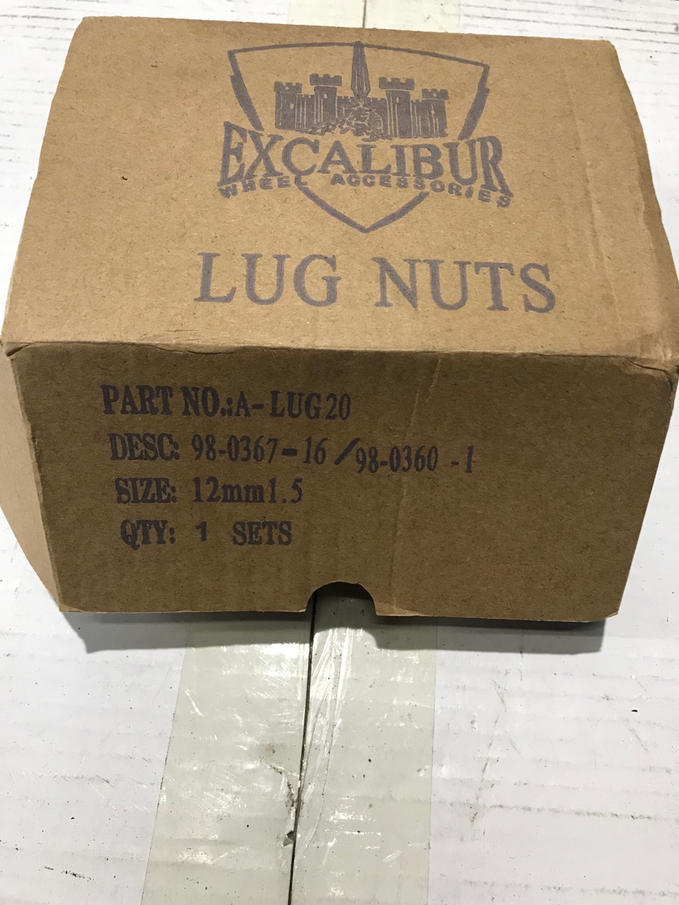 картинка Комплект гаек ALUG20BX БУ