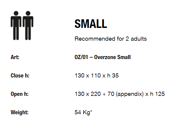 картинка Автопалатка Maggiolina Overcamp SMALL200х130