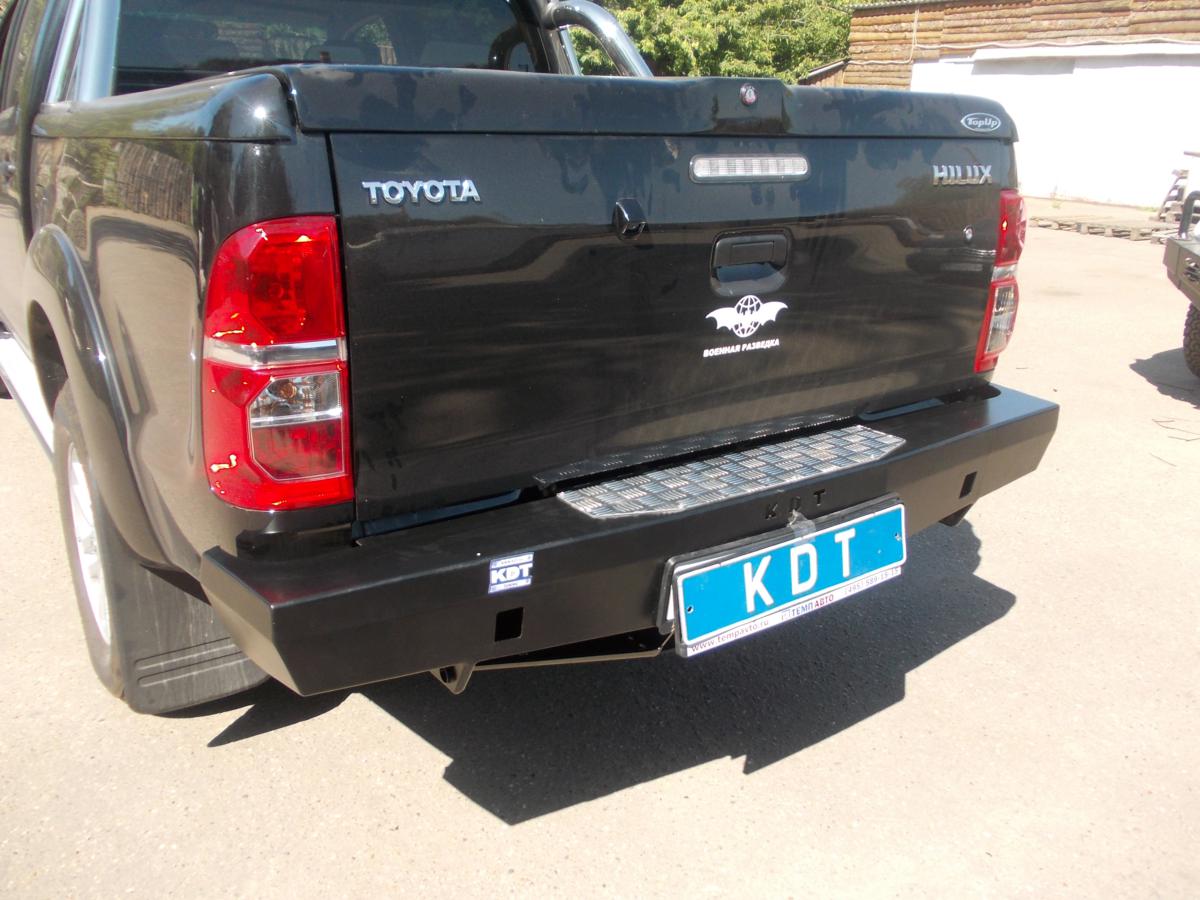 картинка Бампер задний Toyota Hilux  KDT Спорт