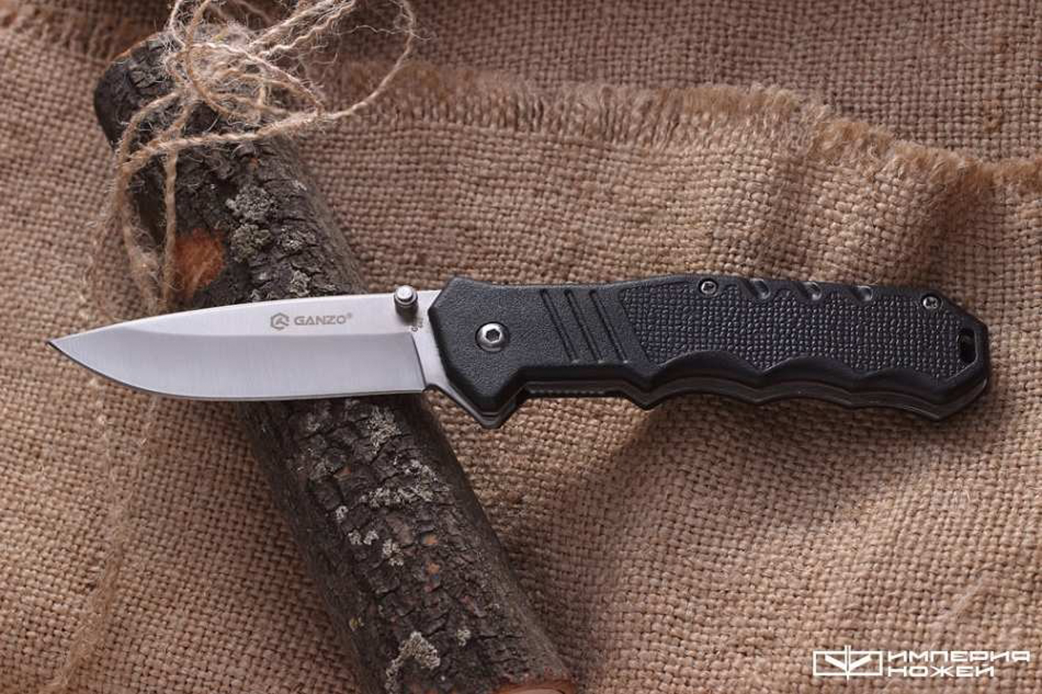 Нож складной Ganzo G616-BK черный