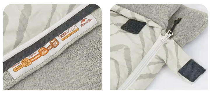 картинка Мешок спальный Naturehike Shanmi, 210х80см, (ТК: +13C), (правый), светло-зеленый