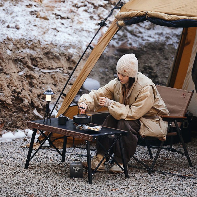 картинка Стол туристический Naturehike IGT складной, 86х43х42 см, черный