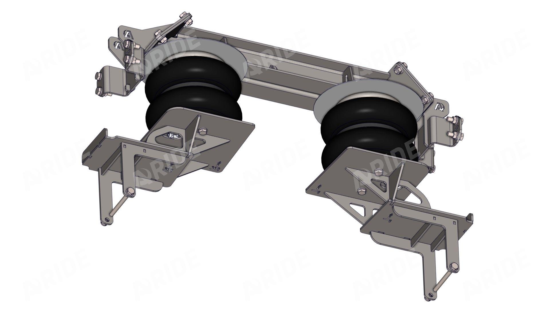 картинка Пневмоподвеска Mitsubishi Canter Euro 5 (18-), повышенной грузоподъемности, задняя ось