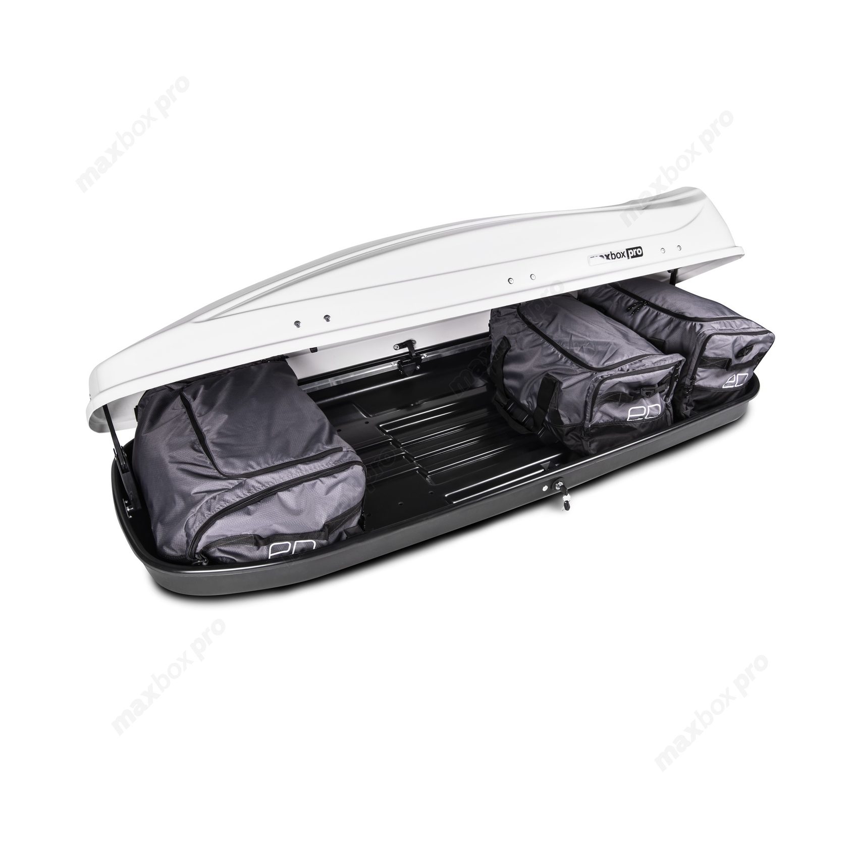 Автобокс MaxBox PRO 520 (большой) белый глянцевый