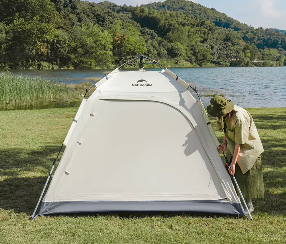 картинка Палатка Naturehike Ango 3-местная, быстросборная, серая