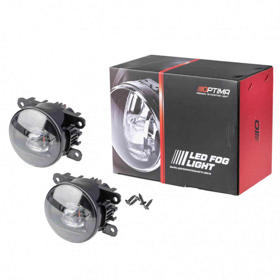 Противотуманная фара Nissan/Honda 90мм, 9W, 5500K/3200K, 12V, комплект 2шт
