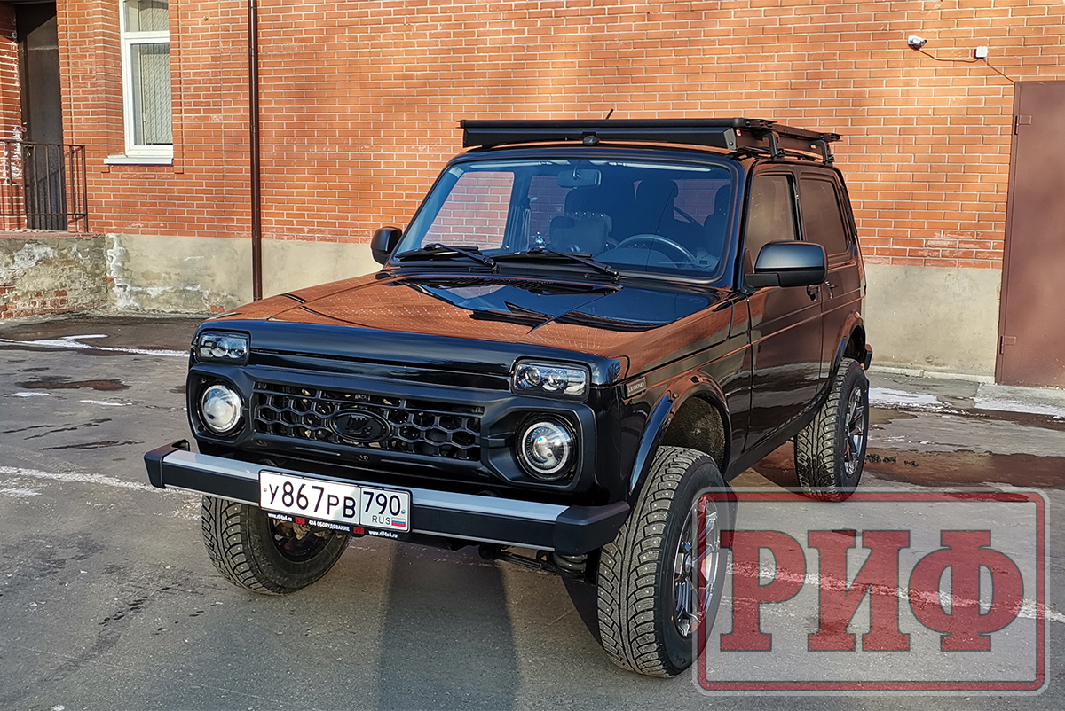 картинка Багажник экспедиционный НИВА 1250x1510 мм платформа алюминий