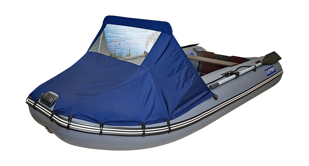 картинка Тент носовой для лодки 305-325, Патриот, олива