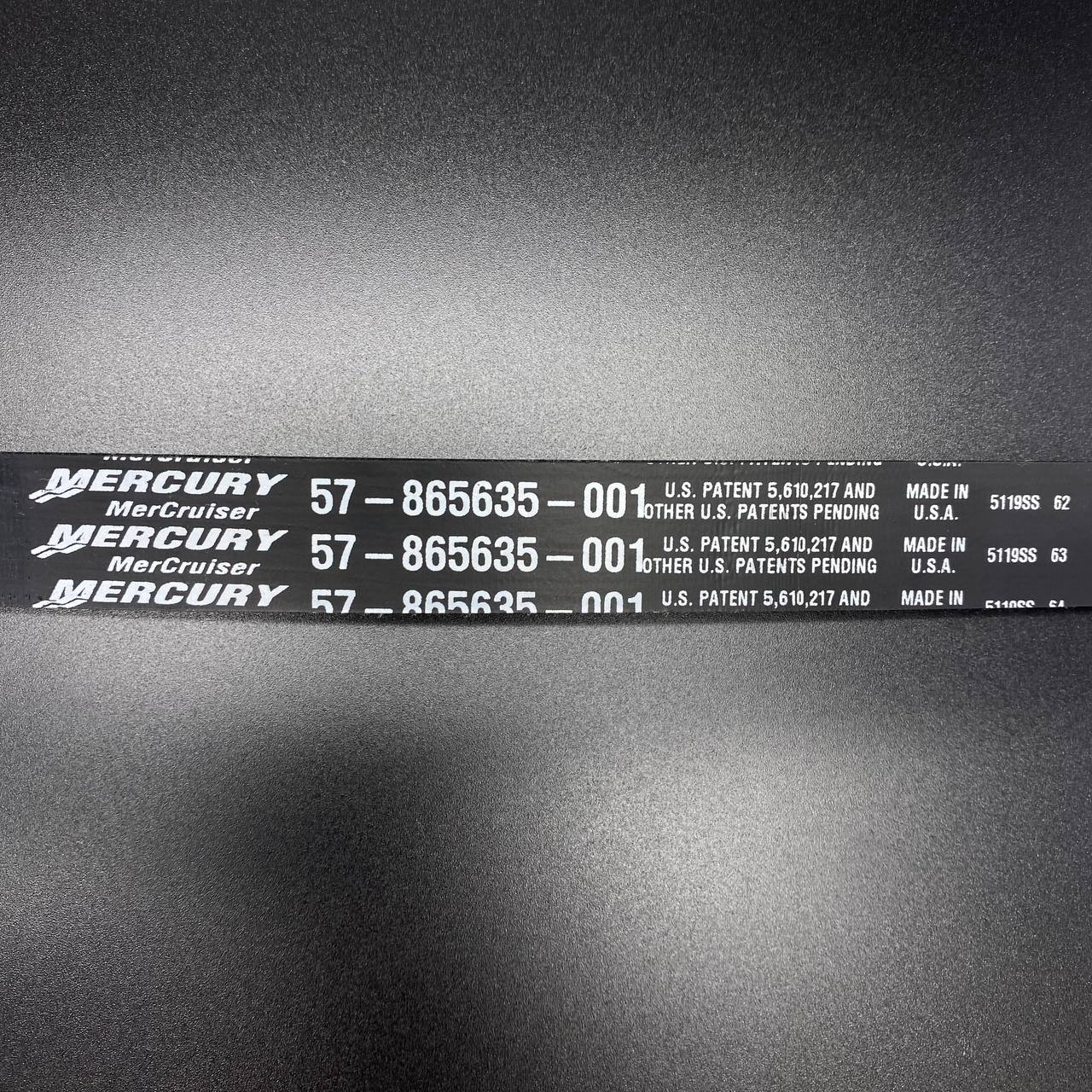 картинка Ремень обводной (поликлиновой) MERCRUISER 496MAG (57-865635Q01) (Quicksilver)