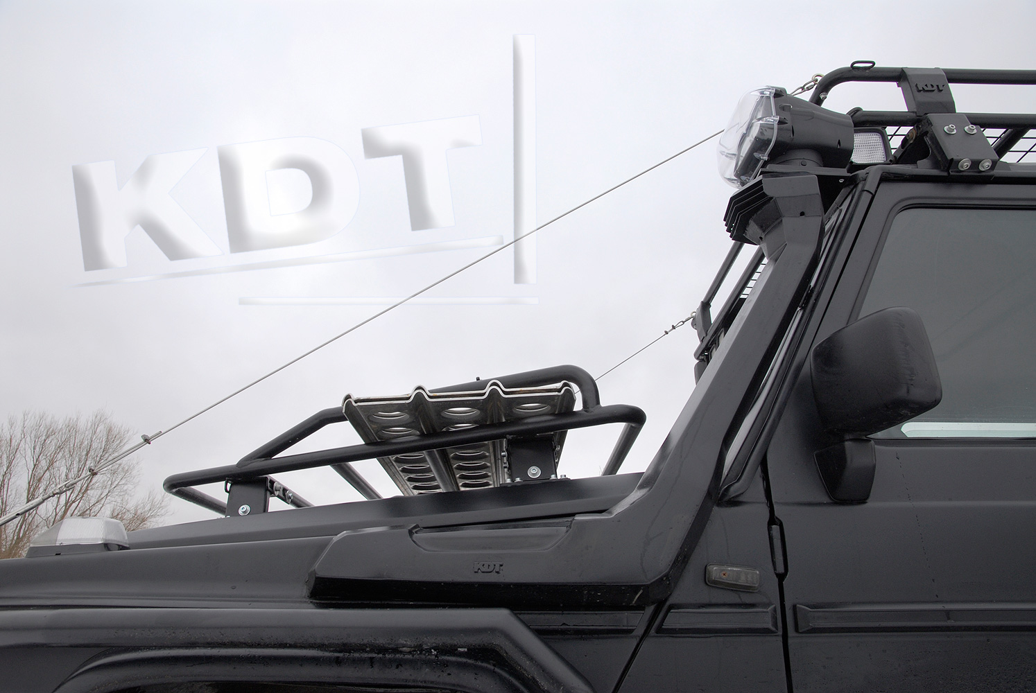 картинка Шноркель KDT Mercedes-Benz G-класс левый