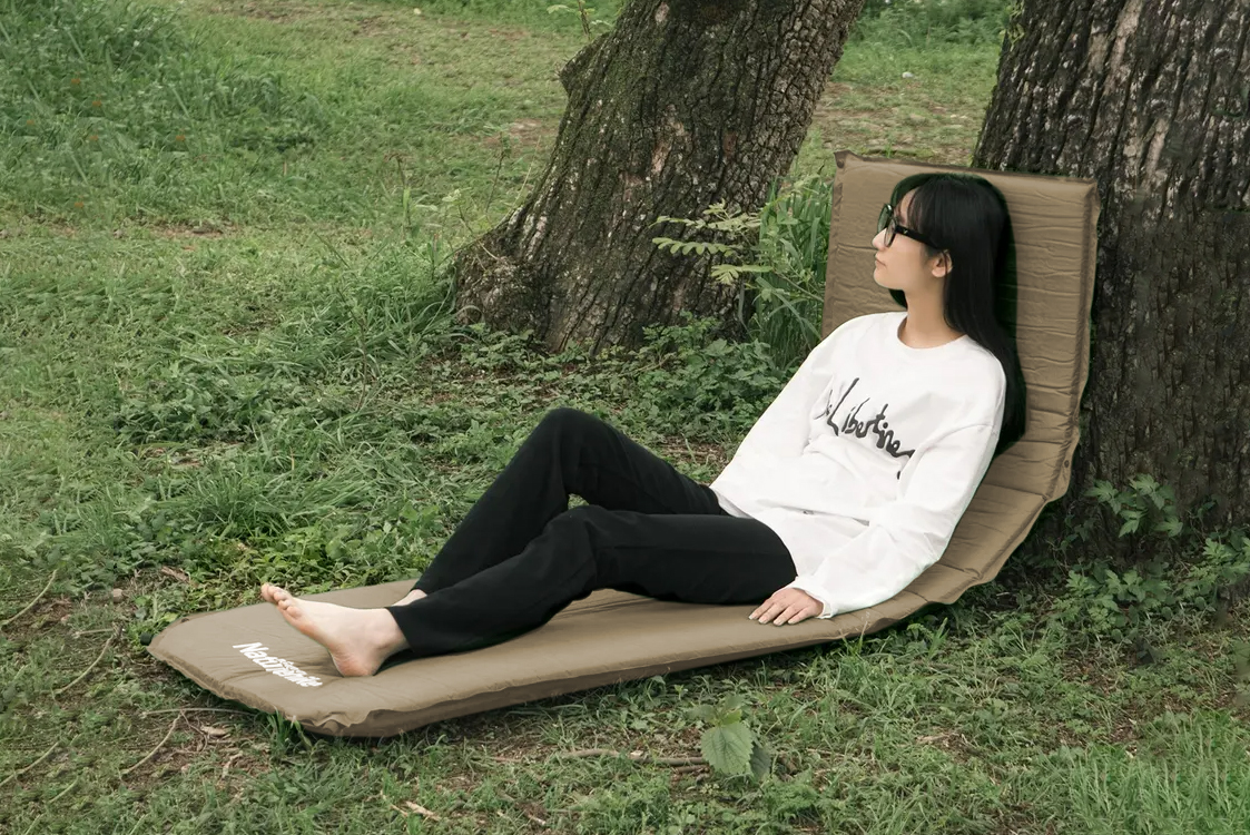 картинка Коврик самонадувающийся Naturehike, 200х63х5 см, хаки