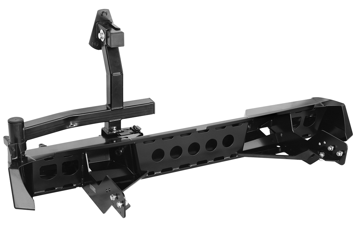 картинка Бампер задний РИФ Mitsubishi L200 2015+ с калиткой, без фаркопа