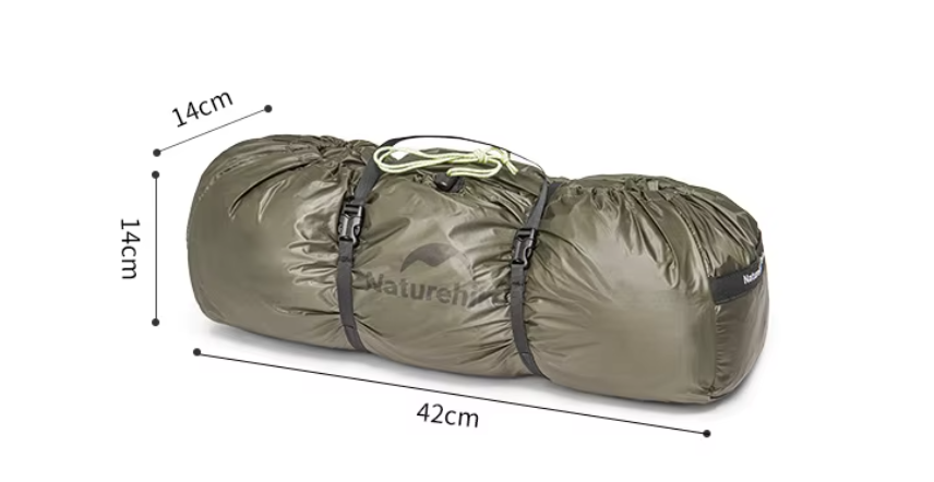 картинка Палатка Naturehike Opalus Si 2-местная, алюминиевый каркас, зеленая