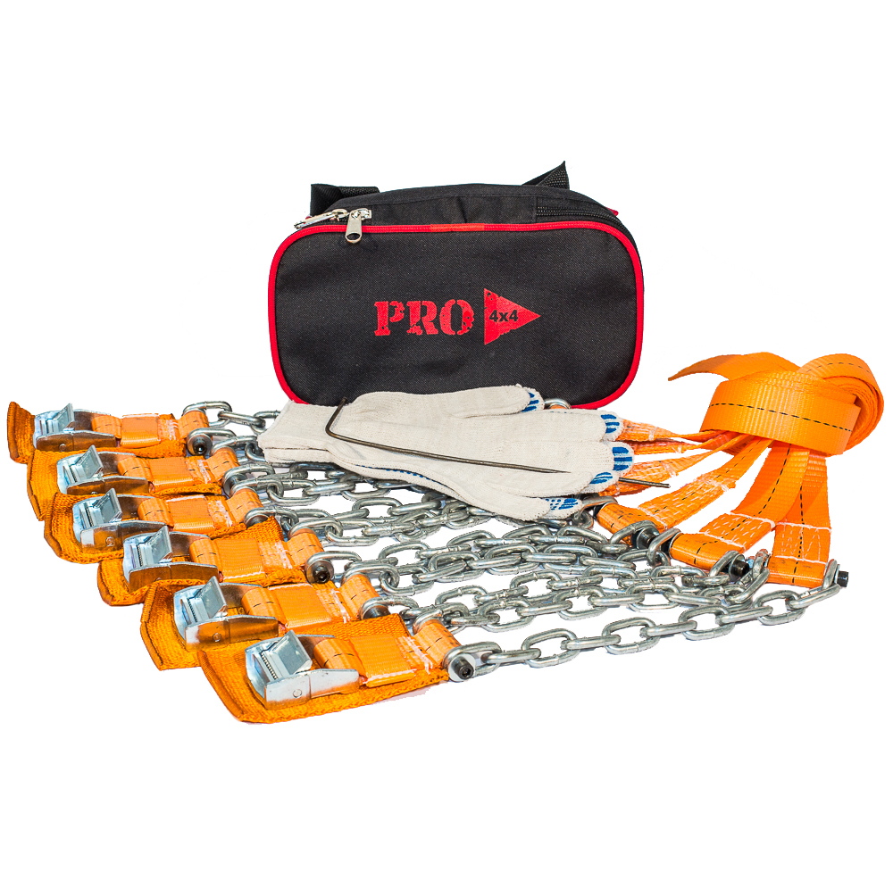 картинка Браслеты противоскольжения PRO MEDIUM (кроссовер) 6 штук