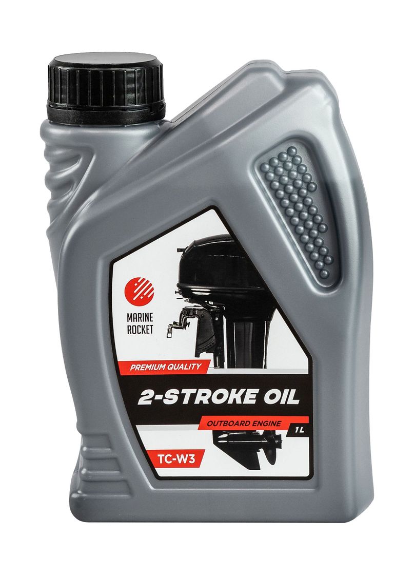 картинка Масло 2-тактное минеральное TC-W3 Marine Rocket 1 л.