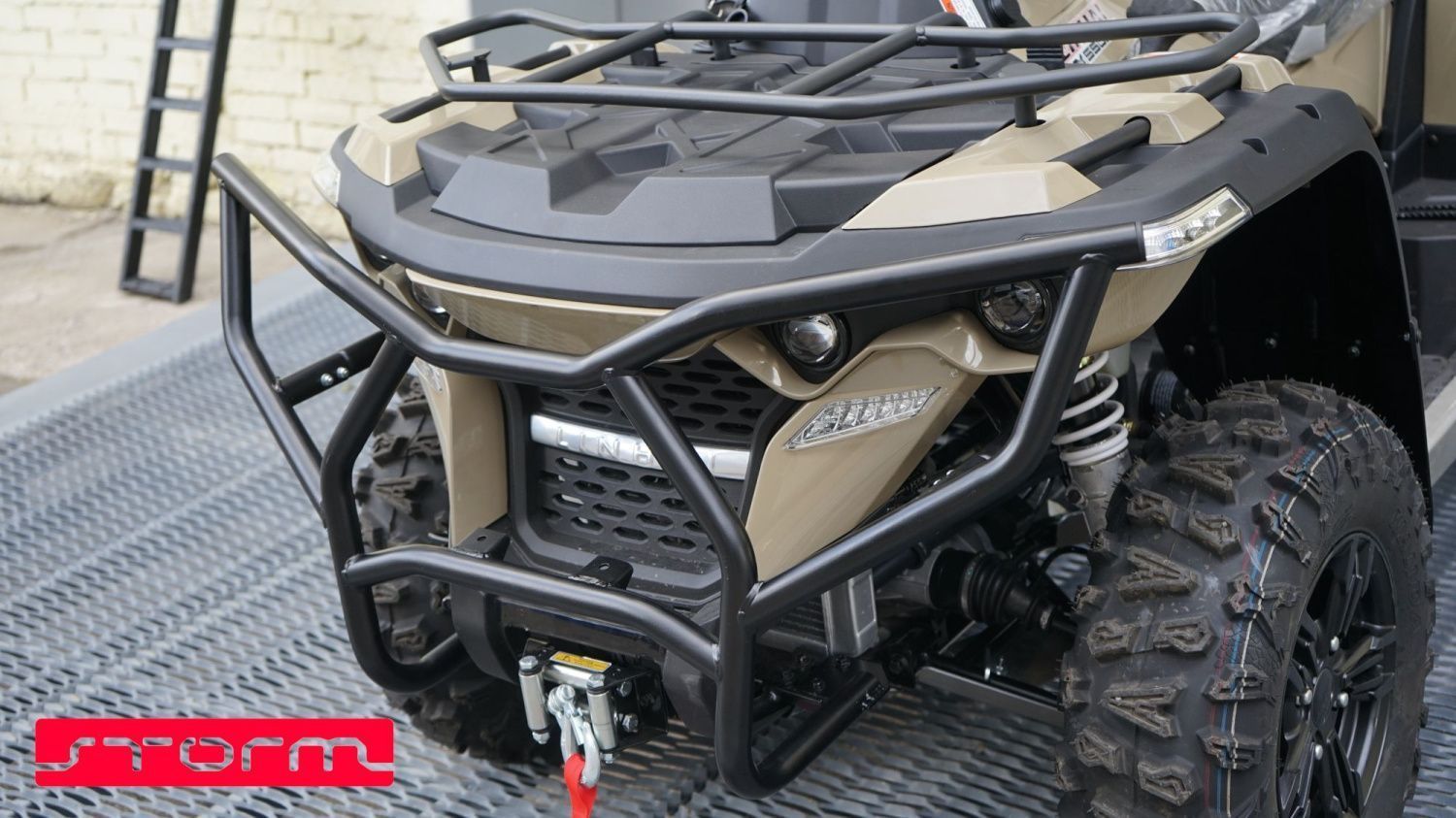 картинка Бампер передний для LINHAI LANDBOSS M550L