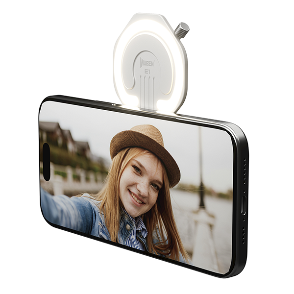 картинка Фонарь для смартфона Wuben E1 White