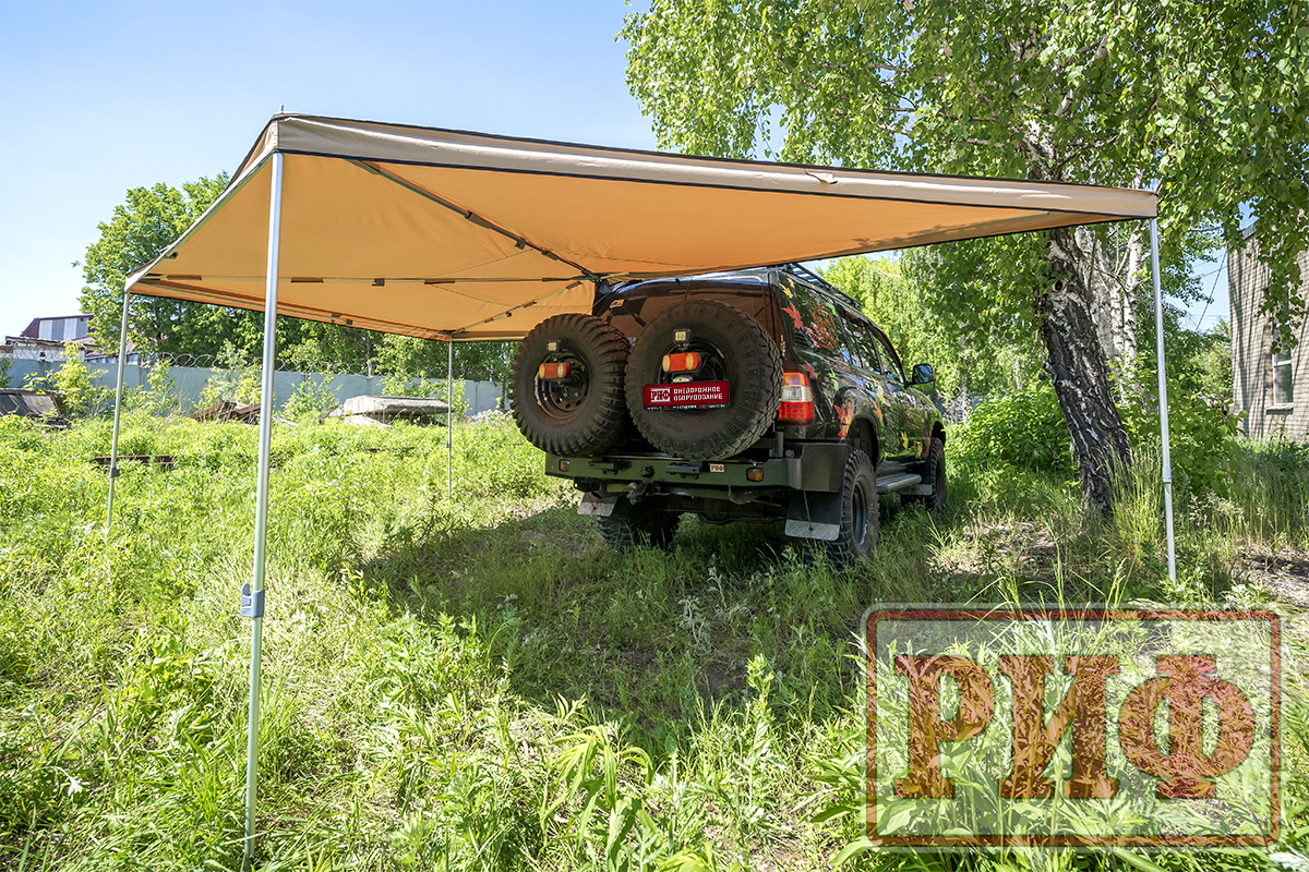 картинка Маркиза автомобильная РИФ веерная 3,0х3,0 м (левая)