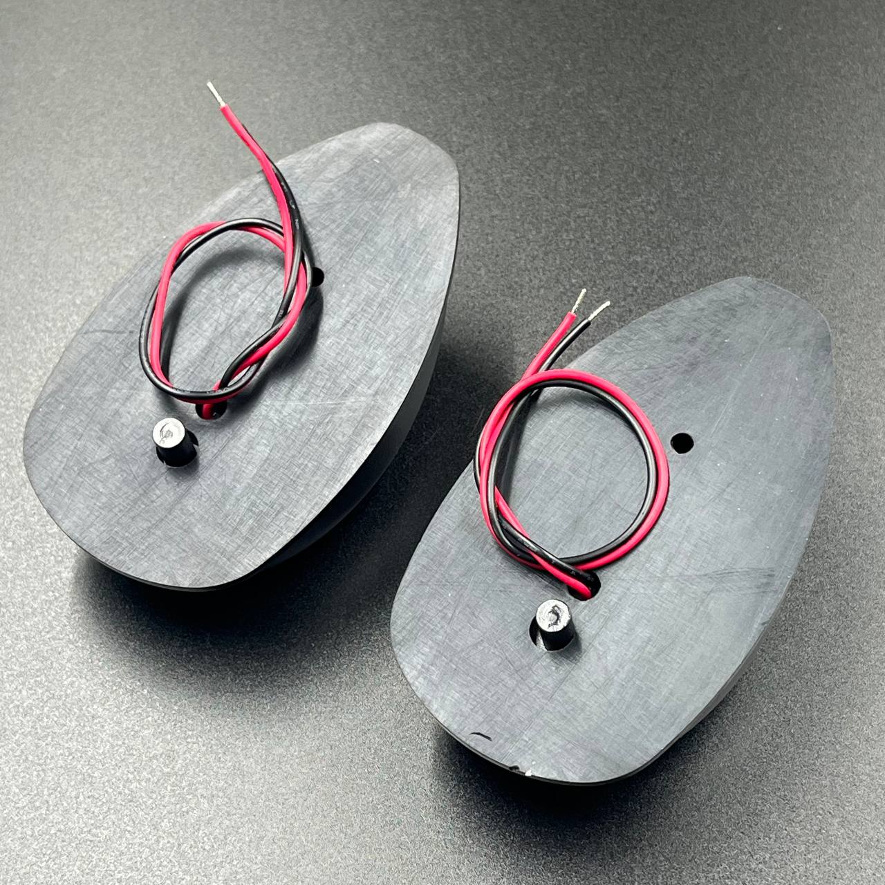 картинка Огни ходовые(комплект)чёрный (Sunfine)