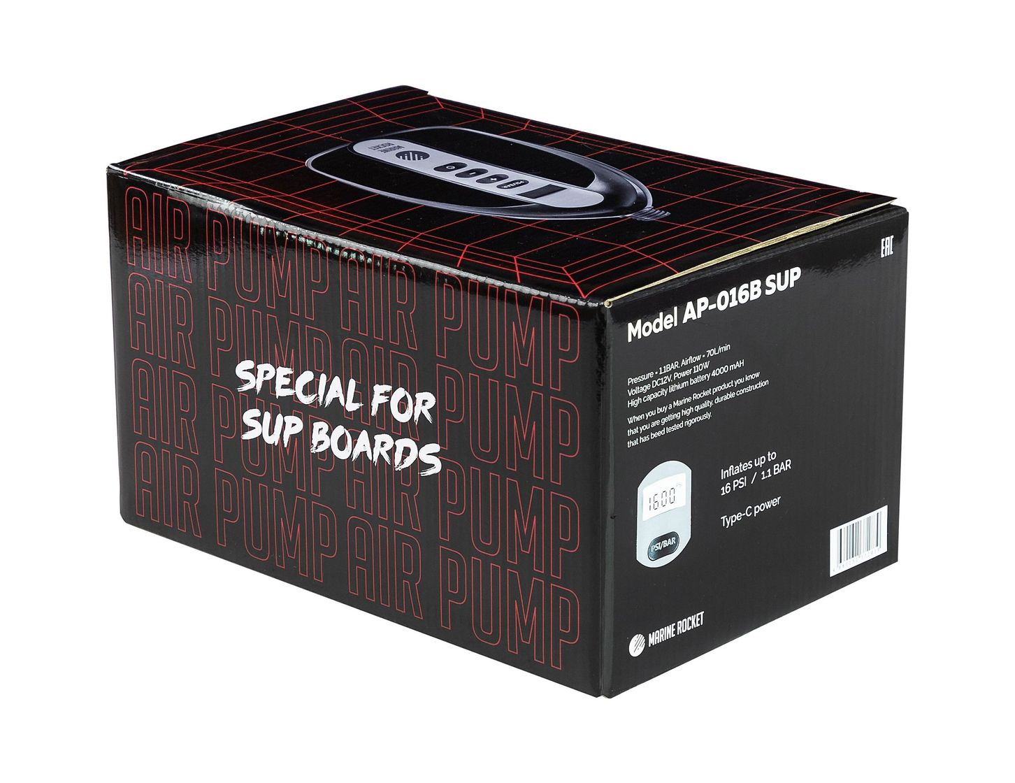 картинка Насос электрический аккумуляторный высокого давления AP-016B(SUP), Marine Rocket