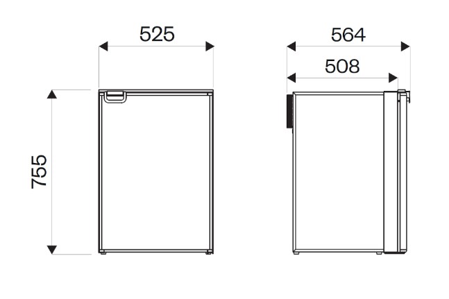 картинка Компрессорный холодильник Indel CRUISE 130/V