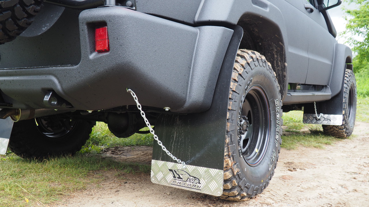 картинка Брызговики универсальные экспедиционные АВС-Дизайн 350 мм ABCUNI02