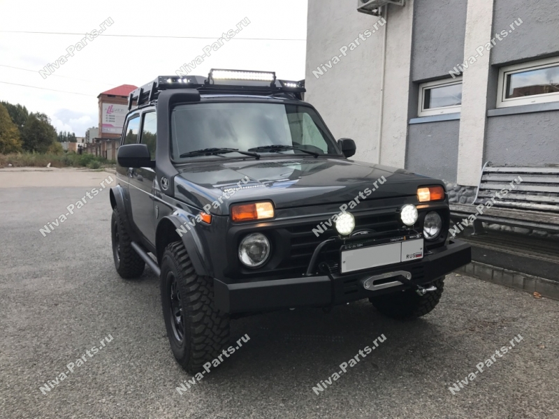 картинка Бампер силовой пеедний со съемной дугой Niva-parts NPCD-00260