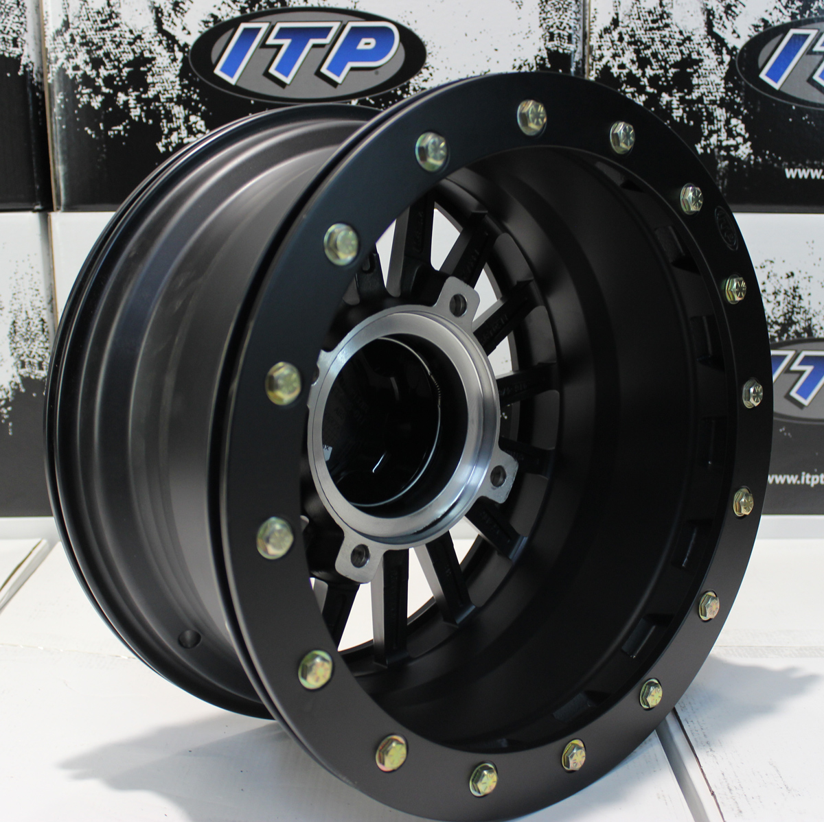 картинка Диск для квадроцикла ITP SD Series Dual Beadlock 14SDB15BX