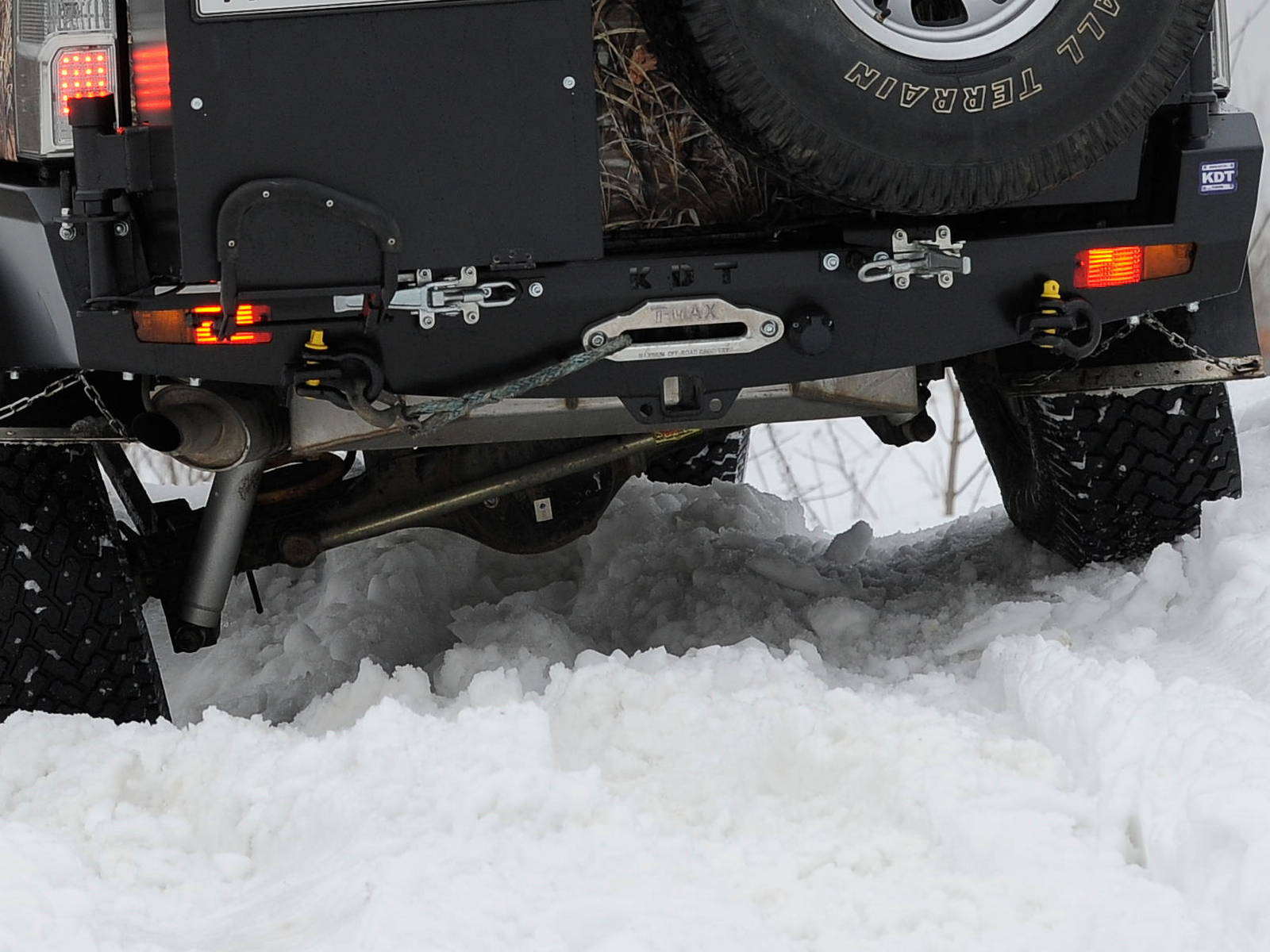 картинка Задний силовой бампер Nissan Patrol