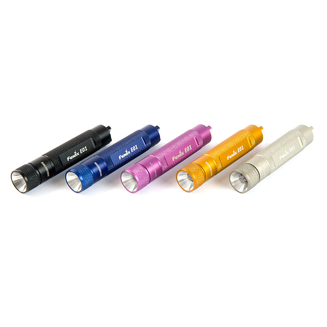 Фонарь Fenix E01 Nichia white GS LED желтый