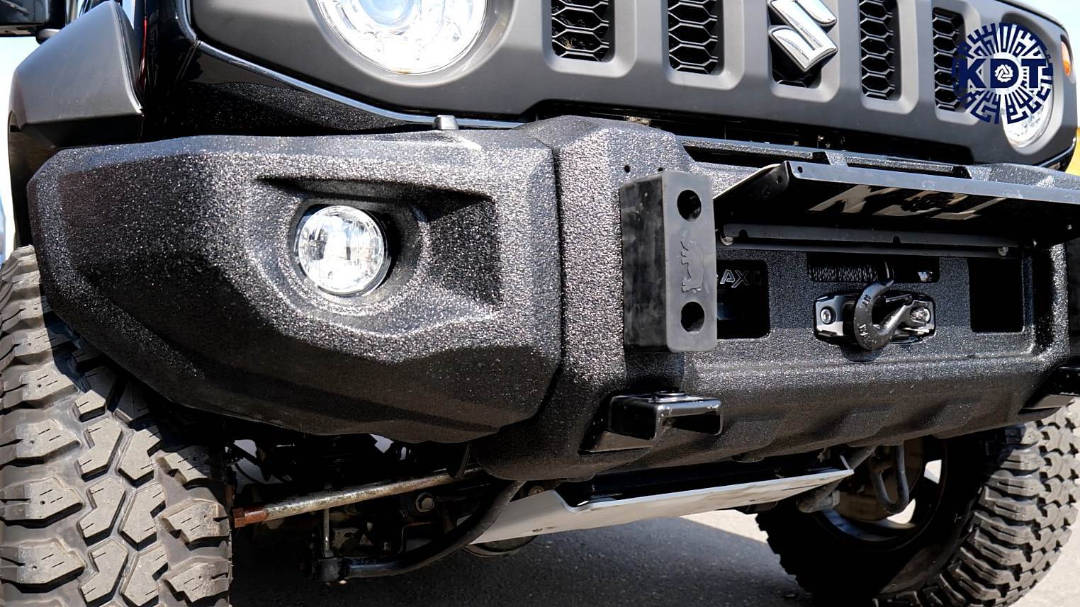 картинка Передний силовой бампер со скрытой установкой лебедки - Suzuki Jimny