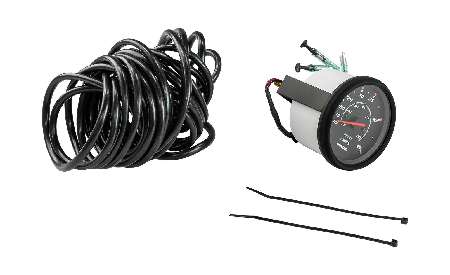 картинка Спидометр Suzuki 4", 80 км/ч, 45 узлов, черный