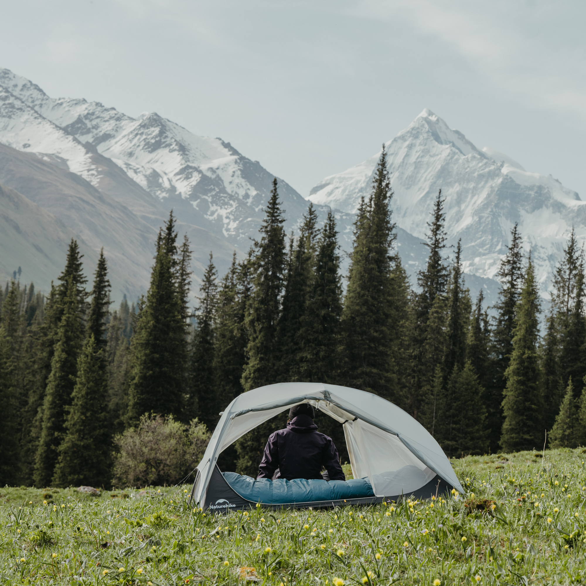 Палатка Naturehike Star River UL CNK2450WS022 двухместная серая