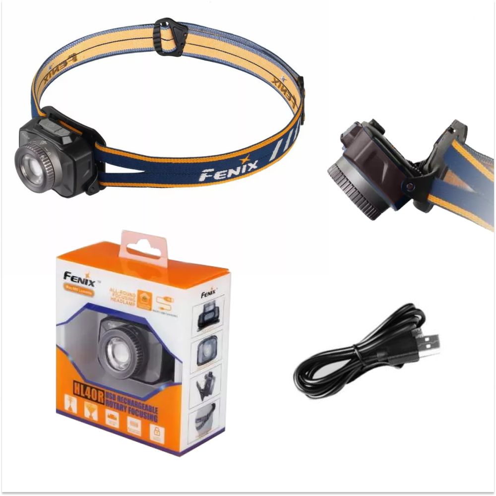 картинка Налобный фонарь Fenix HL40R Cree XP-LHIV2 LED серый