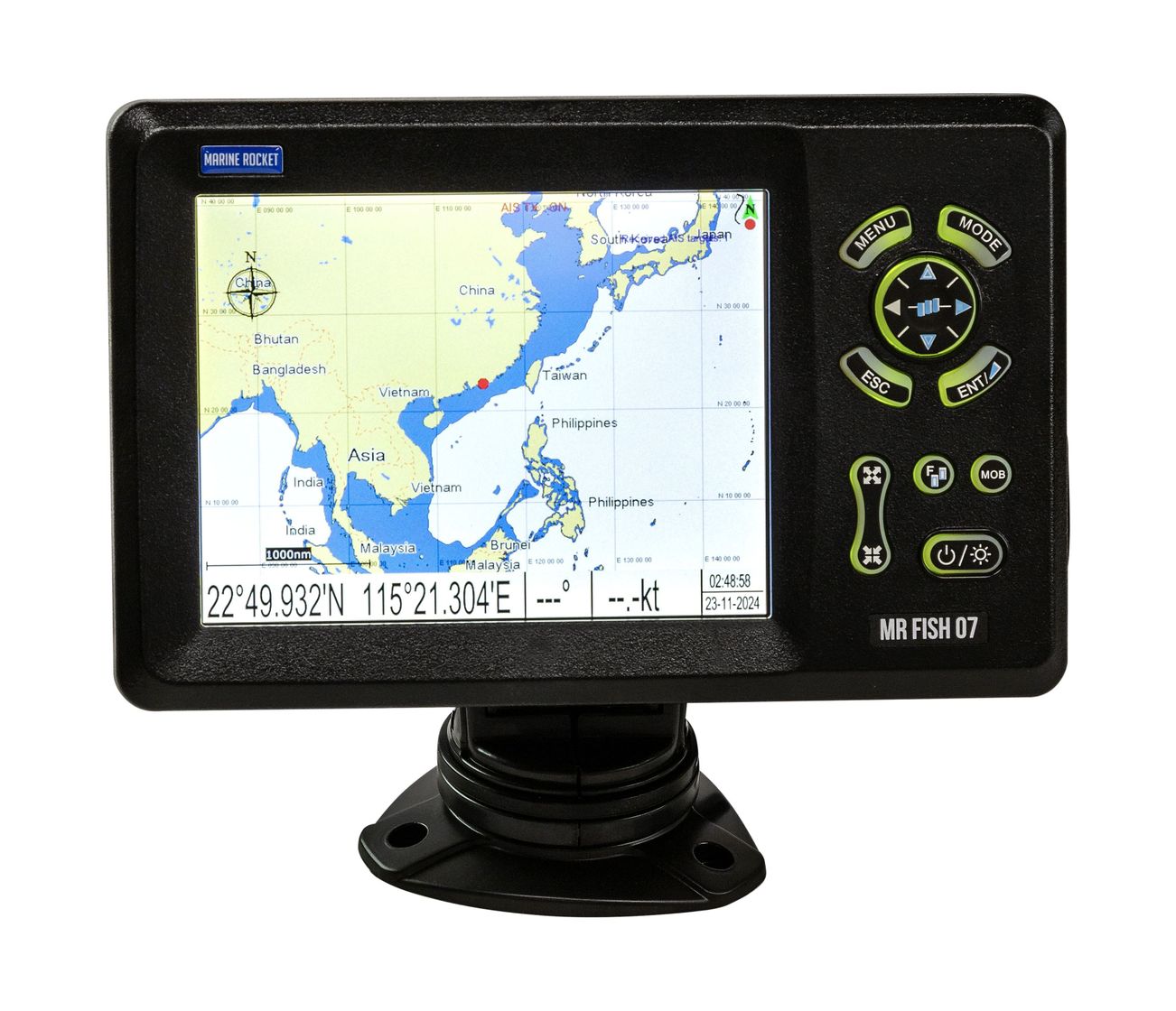 картинка Картплоттер морской с AIS 7", Marine Rocket