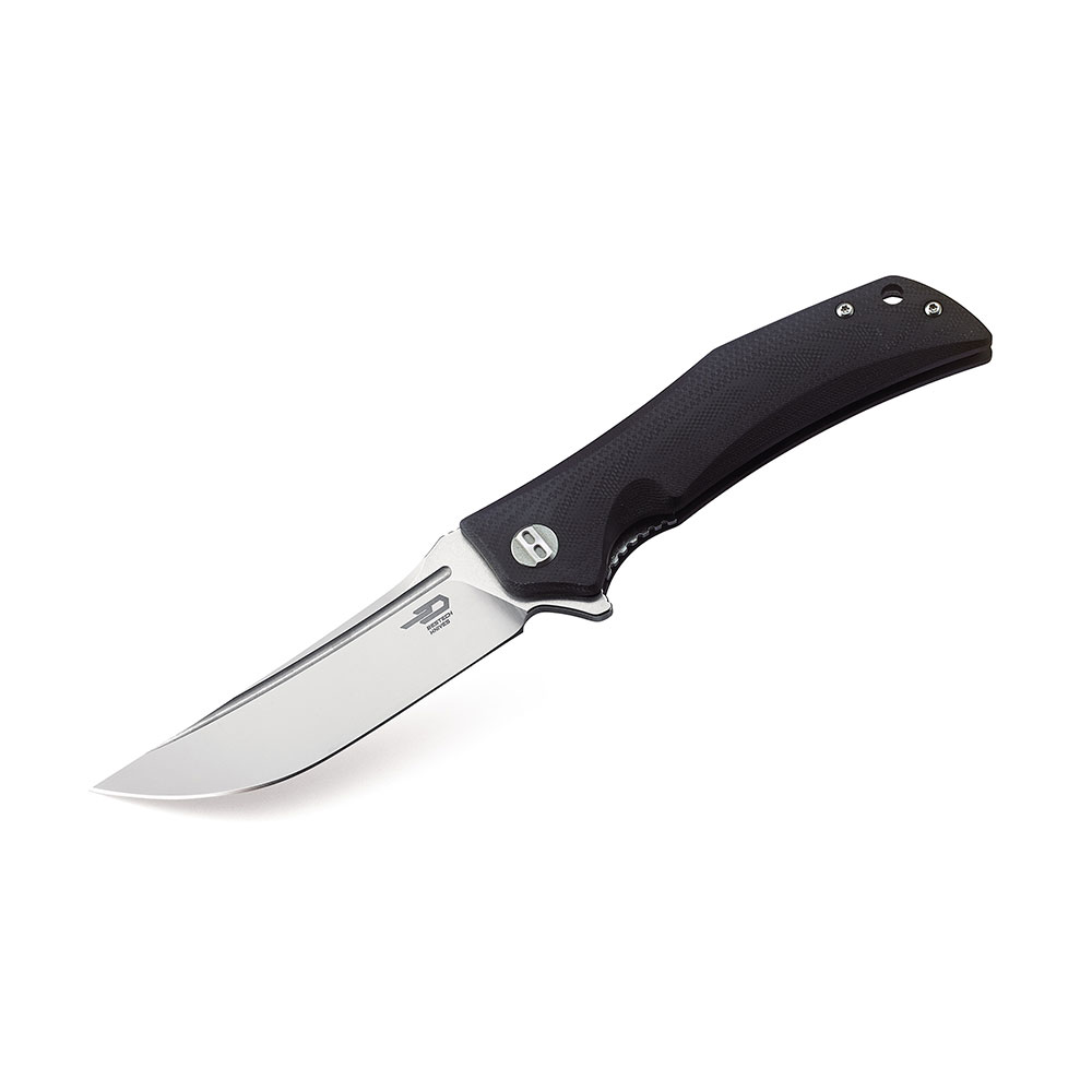 картинка Нож Bestech Scimitar сталь D2, рукоять G10 черная