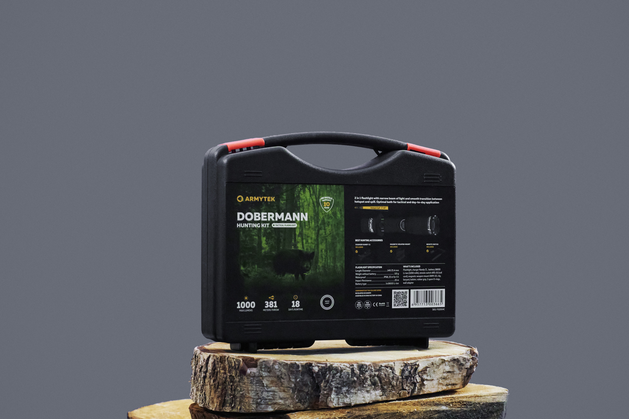 картинка Фонарь Armytek Dobermann Hunting Kit