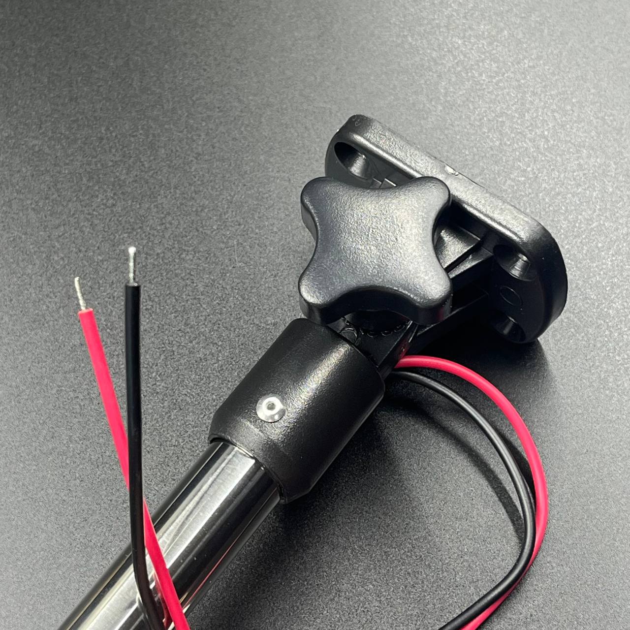 картинка Огонь топовый на стойке LED(белый)(248мм)корпус нерж. (Sunfine)