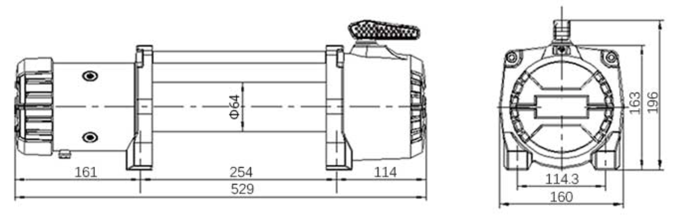 картинка Лебедка T-Max EW9500 MuscleLift 24В
