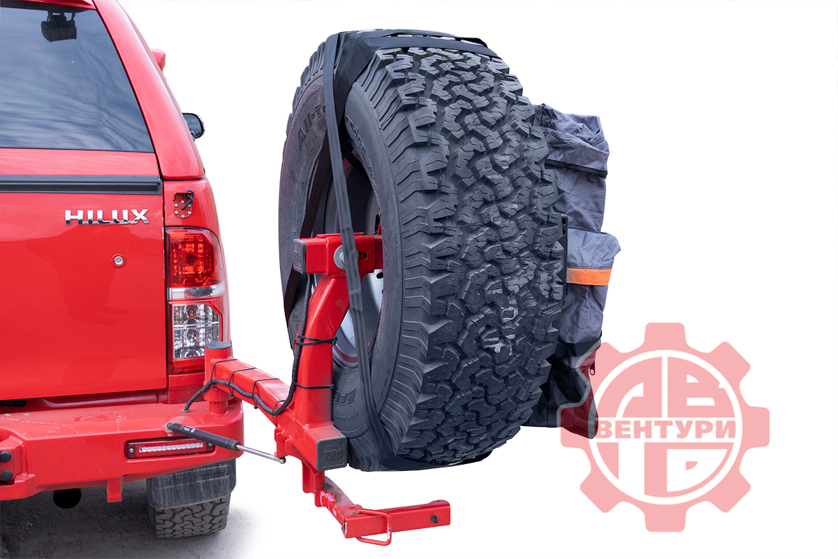 картинка Сумка для вещей на запасное колесо черная Telawei