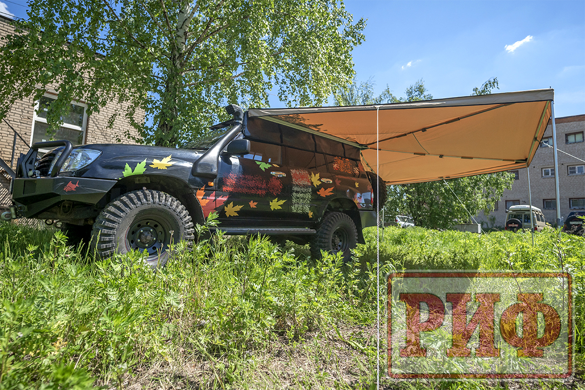 картинка Маркиза автомобильная РИФ веерная 3,0х3,0 м (левая)